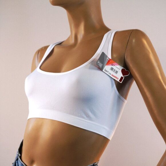 Sport Line Seamless Sports Bra by Sweet & Soft Women Size Large NEW Bralette - Picture 2 of 8